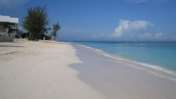 En la playa
