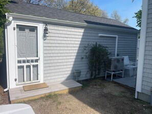 Exterior - Great Location, Beach 4 minutes walk, Large Patio and Parking for one vehicle. (Dennis)