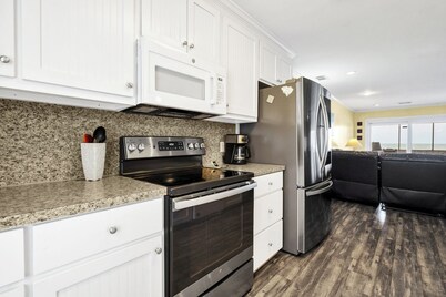 4 bedrooms, Gorgeous Ocean Views, fireplace, entertainment room with BIG TV!