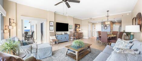 Televisión y reproductor de DVD