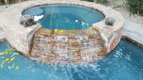 Oasis in Indian gardens 