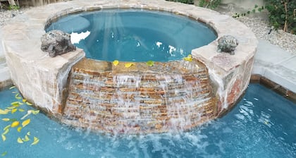 Oasis in Indian gardens