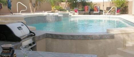 Piscine chauffée