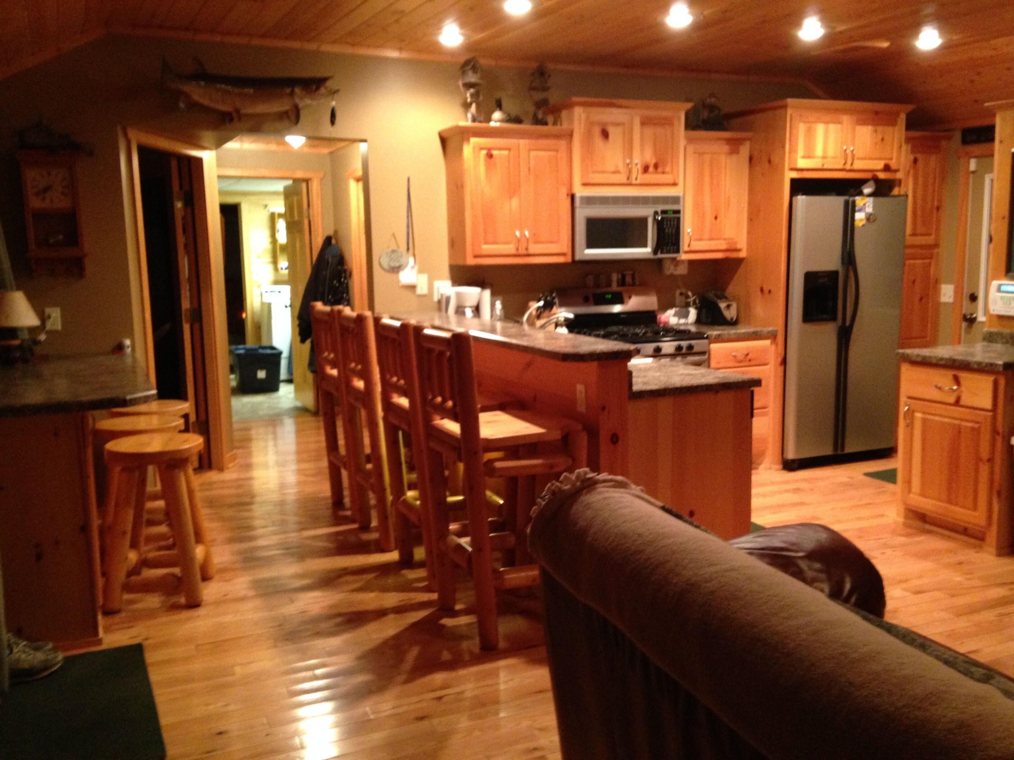 A Touch of northwoods on the lake, create your memories and feel at home.