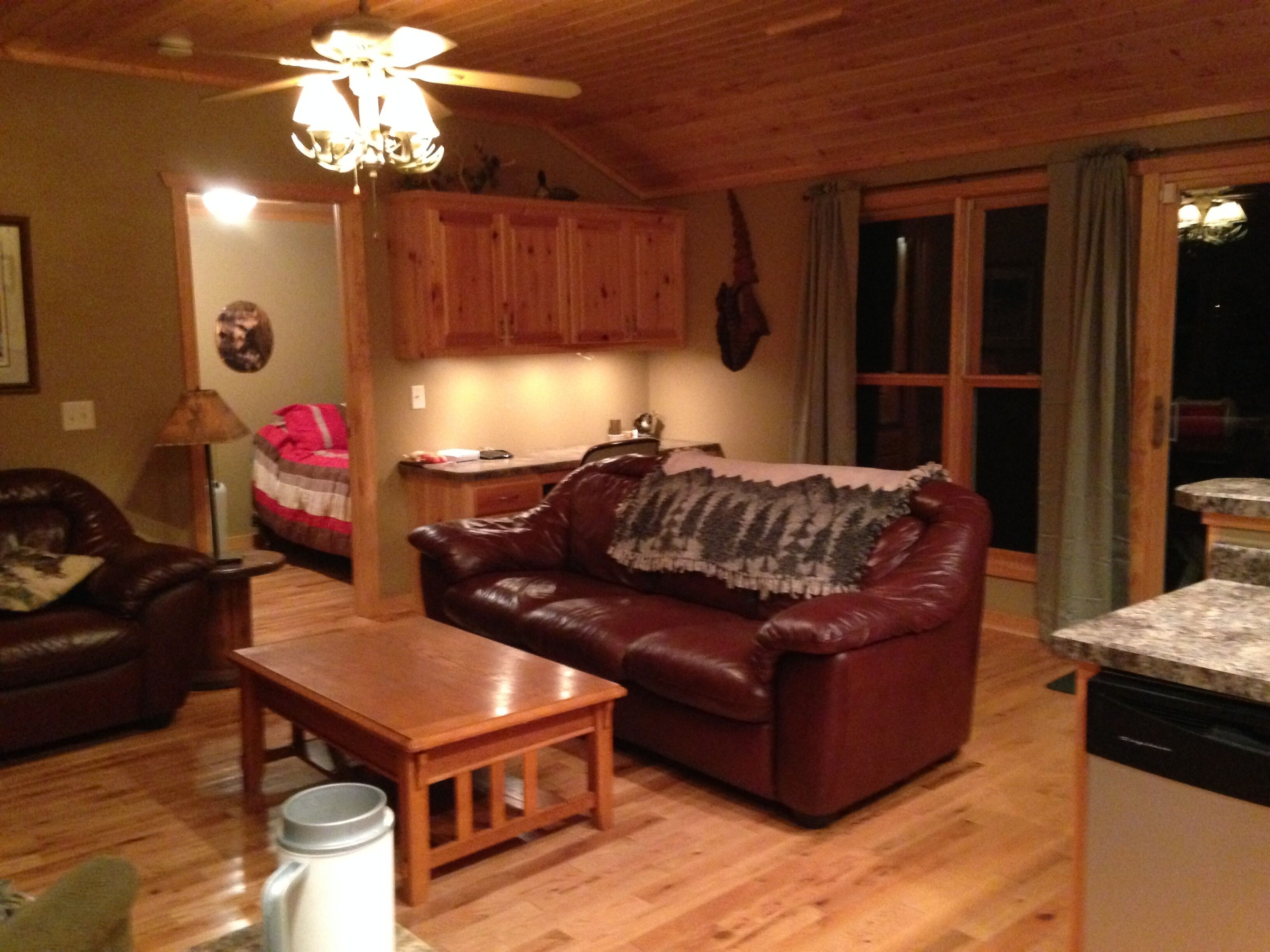 A Touch of northwoods on the lake, create your memories and feel at home.