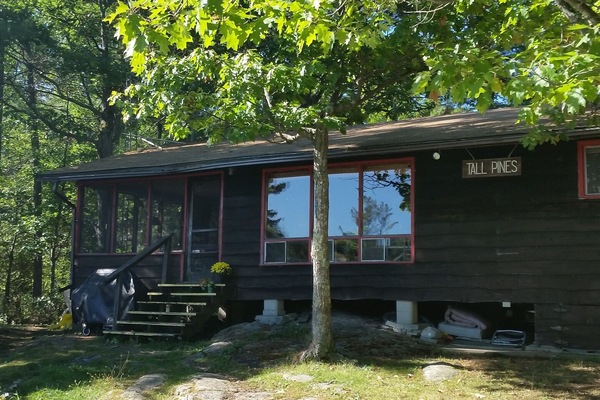 Front of Cottage from water