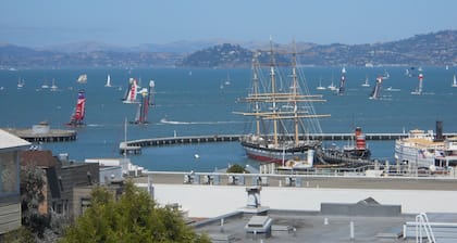 Espectacular bahía y la ciudad Vistas