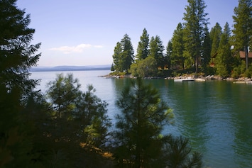 View from the property lake shore.