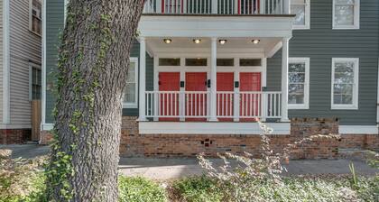 Erschwingliche und geräumige 3 BR Wohnung in Savannah Historic District in der Nähe von Forsyth Park