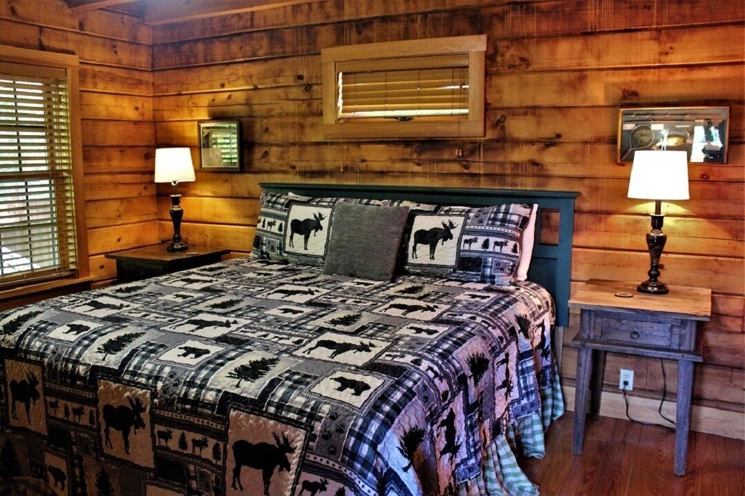 Serenity on Cedar - Lakeview Log Cabin- Hot Tub, Internet, Foosball near WCU