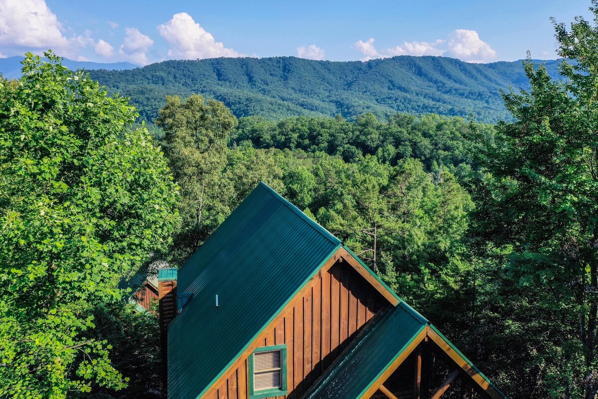 Heavenly Mtn Views! Minutes to All Attractions!