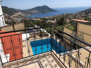 Vista des de l'allotjament