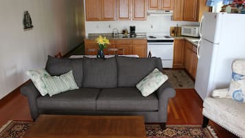 Smart TV, DVD player, books