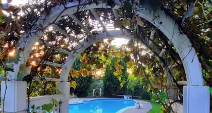 Monet HoneymoonSuite Elegantti Lrg 2rm w / parveke Villa / Mountn ~ laidun-allas näkymä