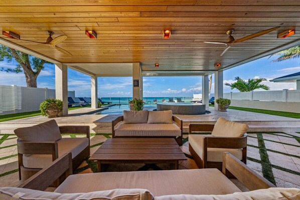 Terrace/patio - Cloud 9 - BeachFront Splendor (Anna Maria)