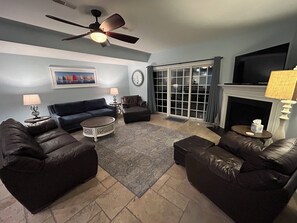 Smart TV, DVD player, video library