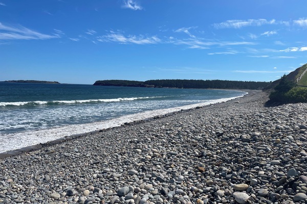 Hirtle's beach. A short walk or drive.