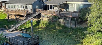 10 Mile Lake Home 3 bedroom 2 1/2 bath sleeps 10. Ride ATV;s to dunes from home