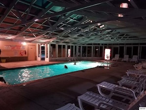 Indoor pool, outdoor pool