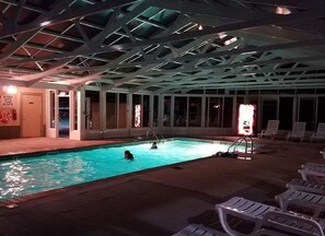 Indoor pool, outdoor pool