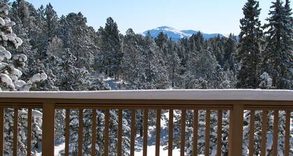 Gorgeous Deck View of Pike's Peak in Secluded Forest- 8 Acres; Excellent Reviews