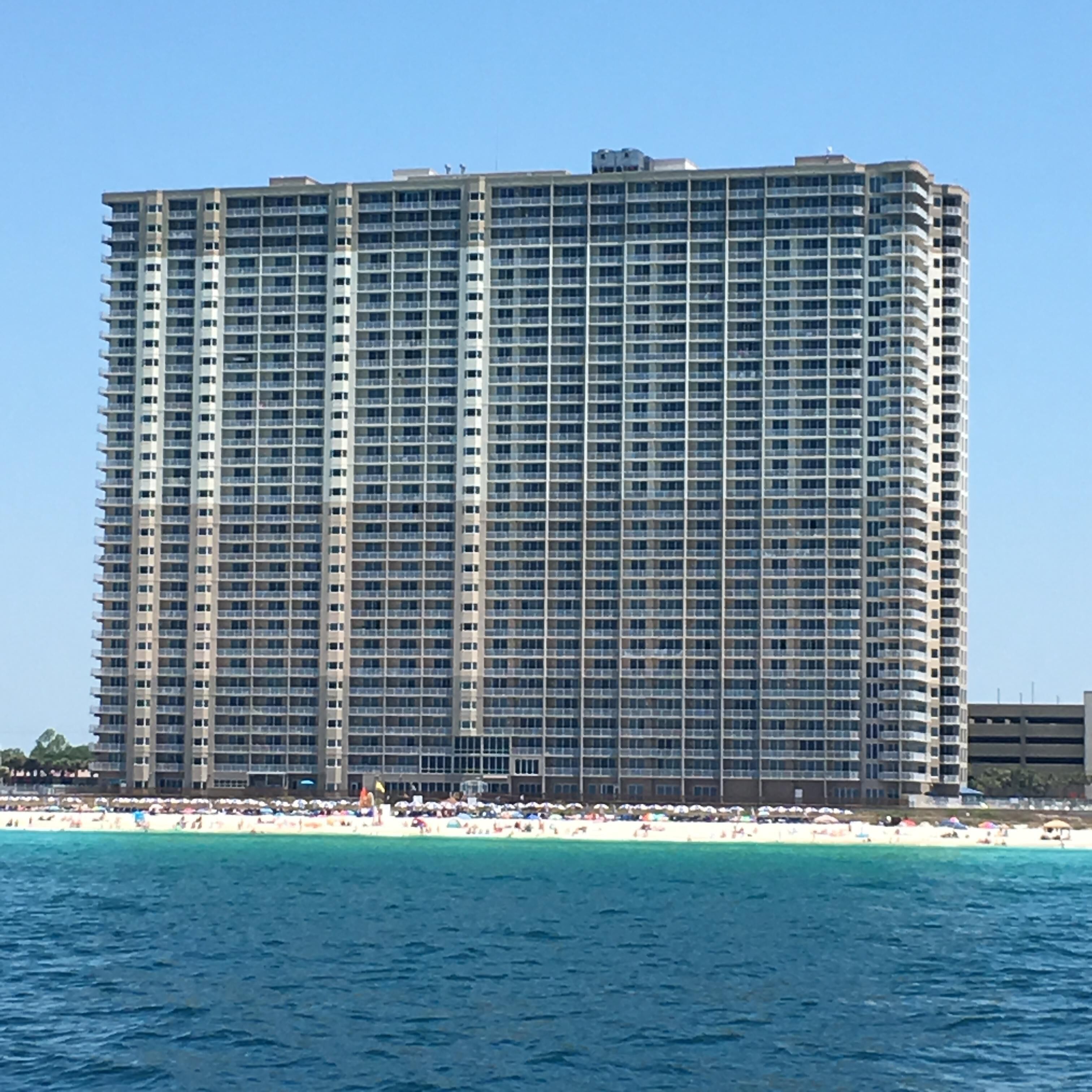 Newest, tallest condo in Panama City Beach. This unit is a penthouse!