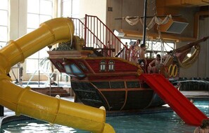 Indoor pool, outdoor pool