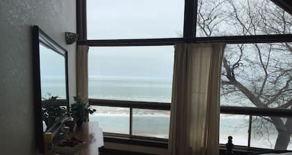 Magnífica casa de playa en el punto de la arena, Caseville, Michigan