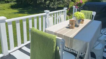 Opções para refeição ao ar livre