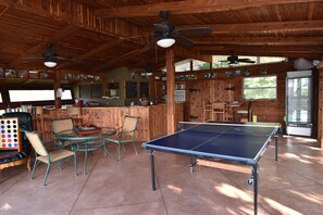 Game room - Lake Home, near HaHa Tonka State Park, Free Kayaking & Outdoor Pavilion Gameroom (Camdenton)