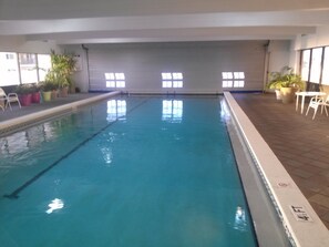 Indoor pool, outdoor pool