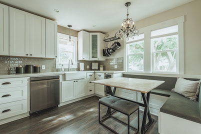 Contemporary Boutique Bungalow with Backyard