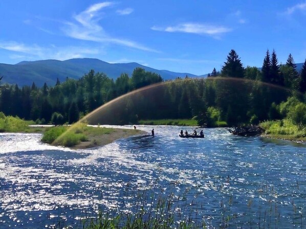 Miscellaneous - Swan River Retreat: 5 Cabins on River. Sleeps 30.  Family Reunions! (Bigfork)