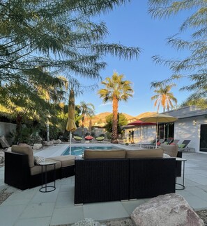 Pool - Stunning Mid-Century Home! Dreamy Private Backyard and Pool!! (Palm Desert)