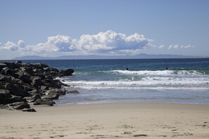 Sun loungers, beach towels