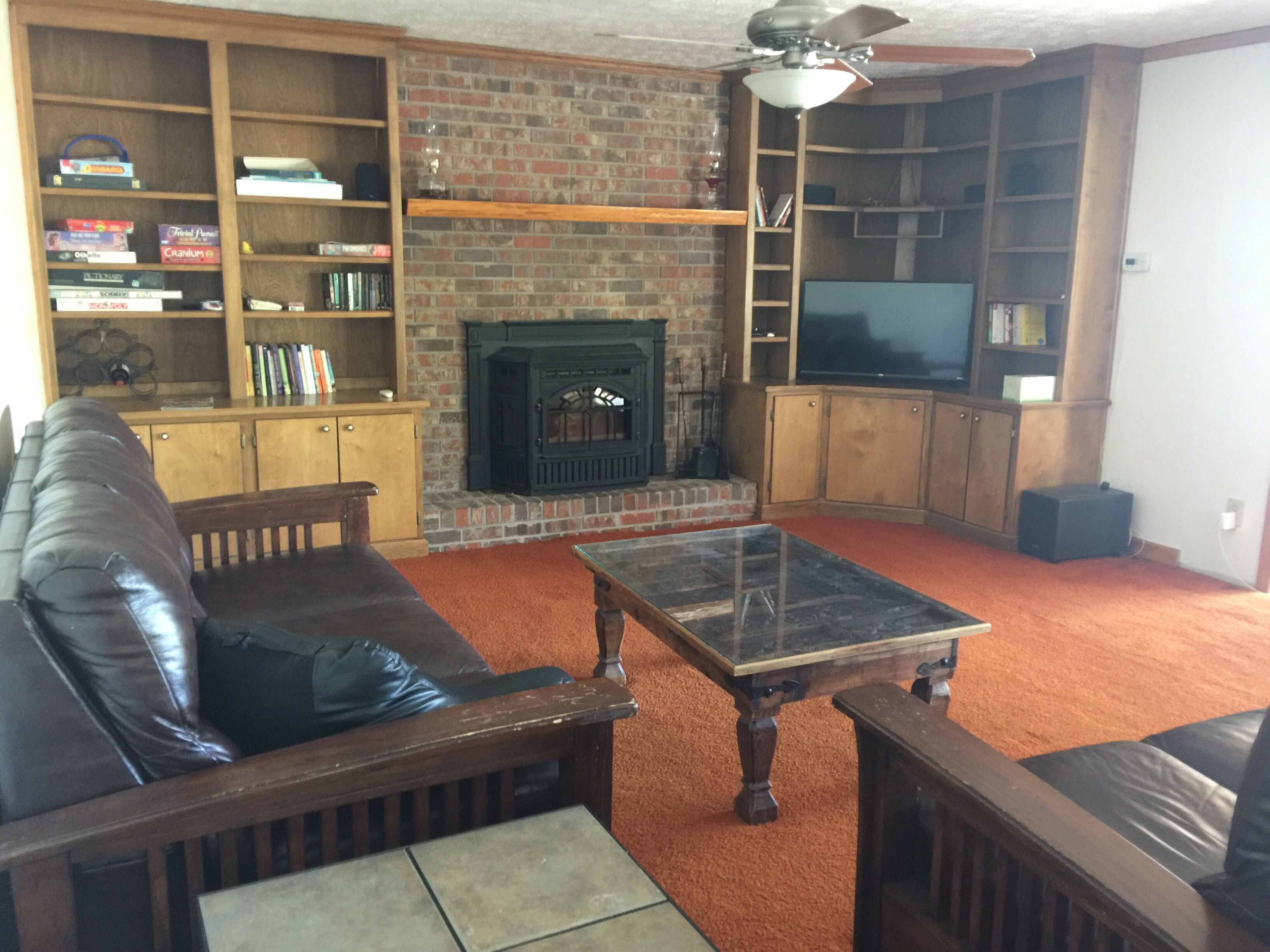 Lakehouse w/ large dock, big water view &  priv. swimming beach <1 hr from ATL