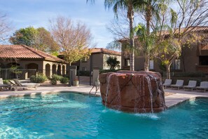 Outdoor pool, a heated pool - 5 Star Rated Condo In beautiful Ventana Canyon (Tucson)