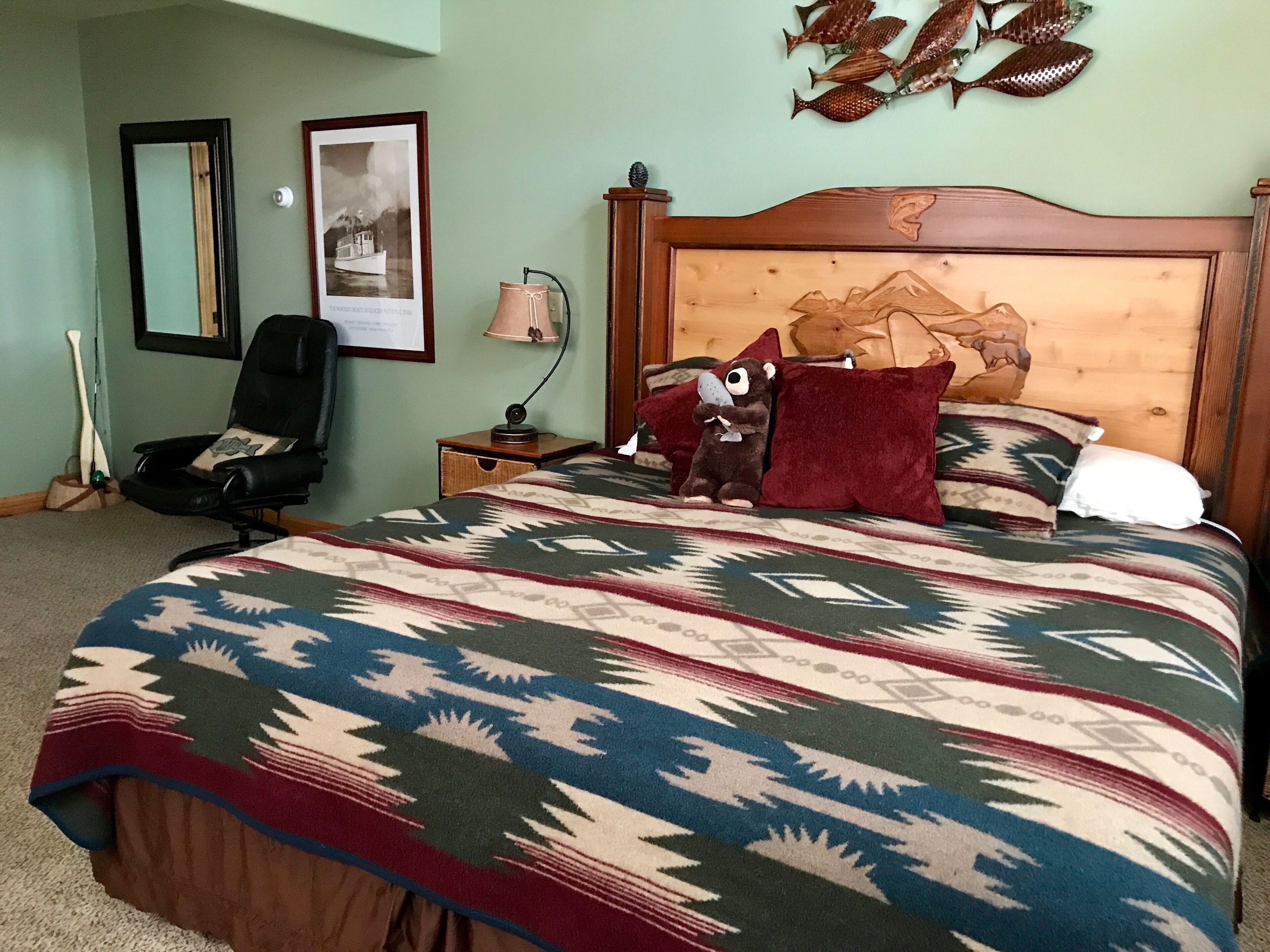 Luxury lodging minutes from Glacier National Park.