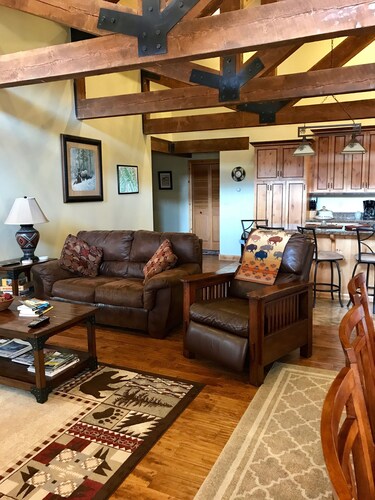 Luxury lodging minutes from Glacier National Park.