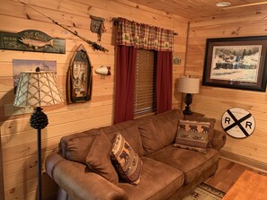 Tv, pejs, dvd-afspiller, videobibliotek