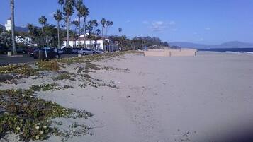On the beach