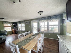 Interior - Bay Front Home with Amazing Sunset Views, Short block to Beach, centralA/C,kayak (Brant Beach)