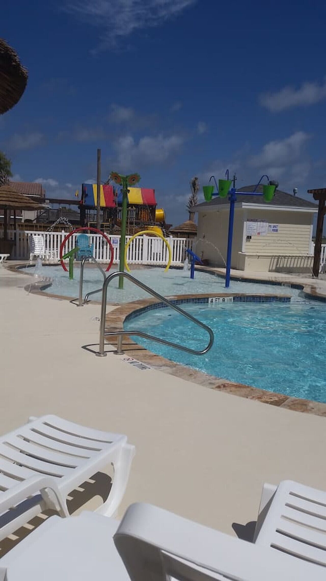 Una piscina climatizada