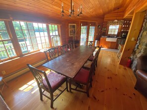 Dining - Luxurious lakefront home, now booking Summer 2026 (Camden)