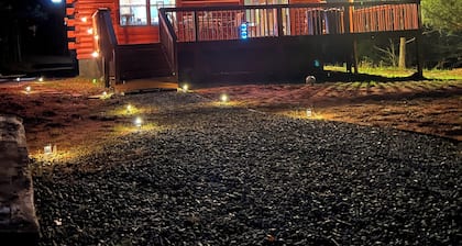 Log Cabin On 5 Private Acres, Gated Community With River Access