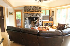 تلفزيون ذكي، مدفأة، ألعاب فيديو، مشغل دي في دي