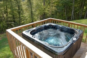 Bain à remous extérieur