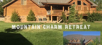 Luxury Log Home Retreat near Zion National Park