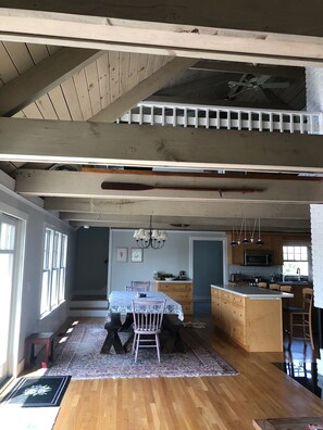 Dining -  5 Bdrm Spectacular Walk To Hardings Beach Ocean View Home   (Chatham)