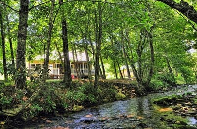 Come Enjoy Trout Fishing In The Rushing Creek
